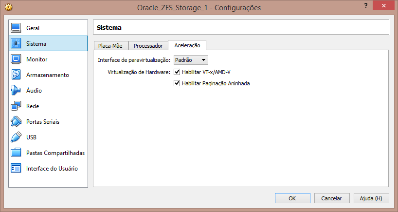 zfs6 Oracle ZFS Storage Appliance e ZFS Storage Simulator, O que são e como posso utilizar o simulador